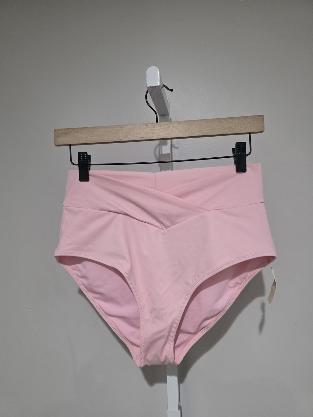 *NWT* Aerie Light Pink High-Waist Bikini Bottom